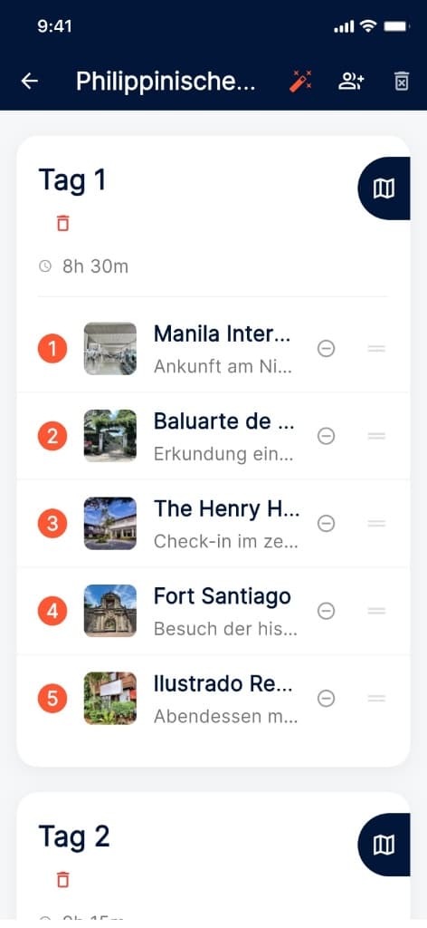 AI Planner Screenshot